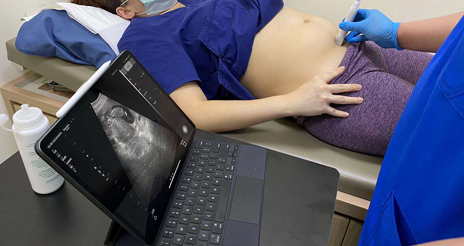 wireless ultrasound image